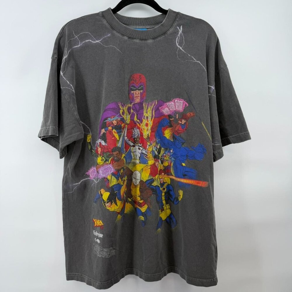 X-Men ‘97 Civil Regime T Shirt Faded Black Size M Medium T Shirt